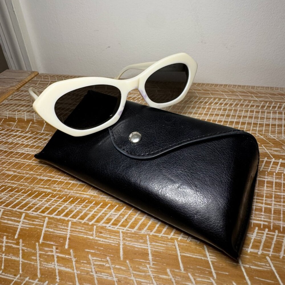 The Kooples White Sunglasses